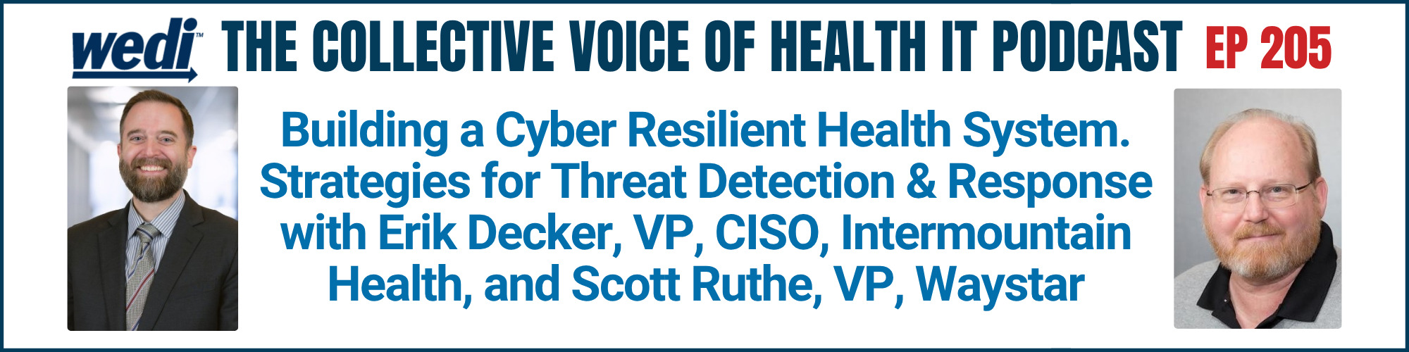Episode 205: Building a Cyber Resilient Health System. Strategies for ...